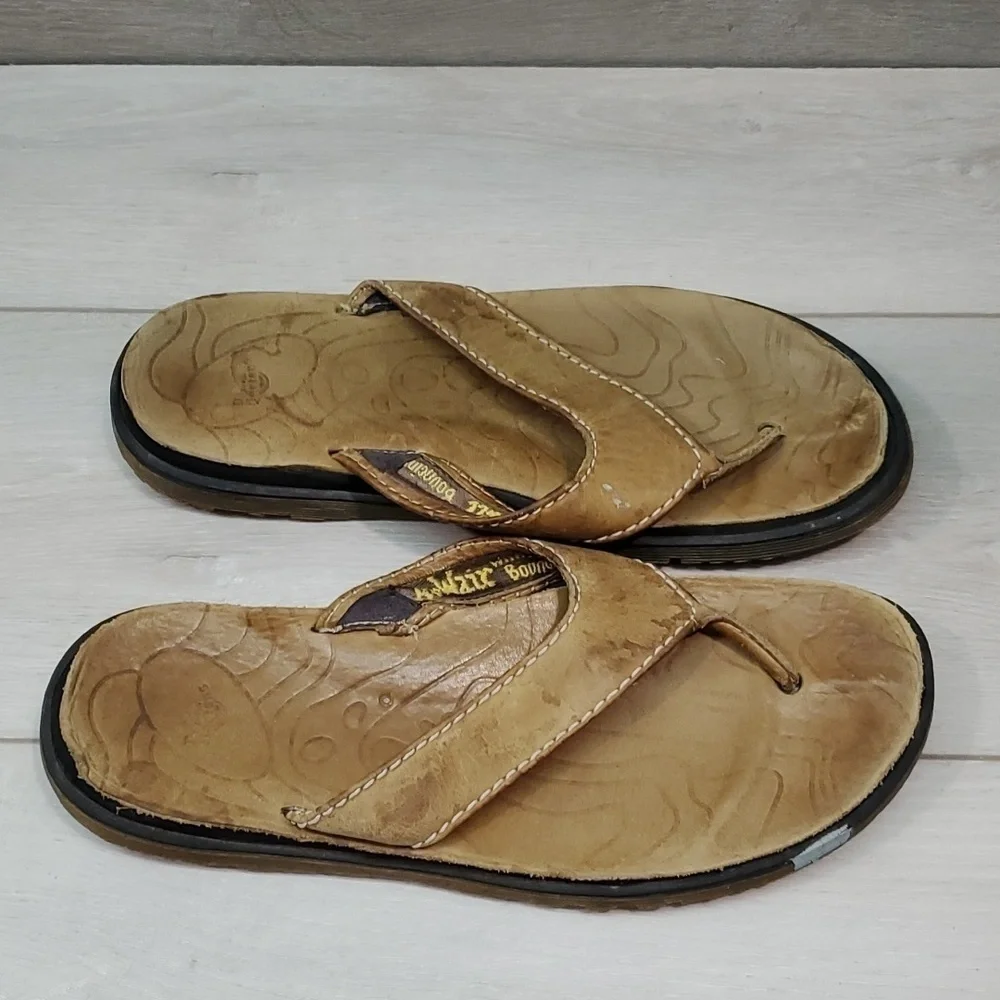 Dr.Martens Mens Y2K 2A92 Leather Thong Sandals Flats shoes sz 11